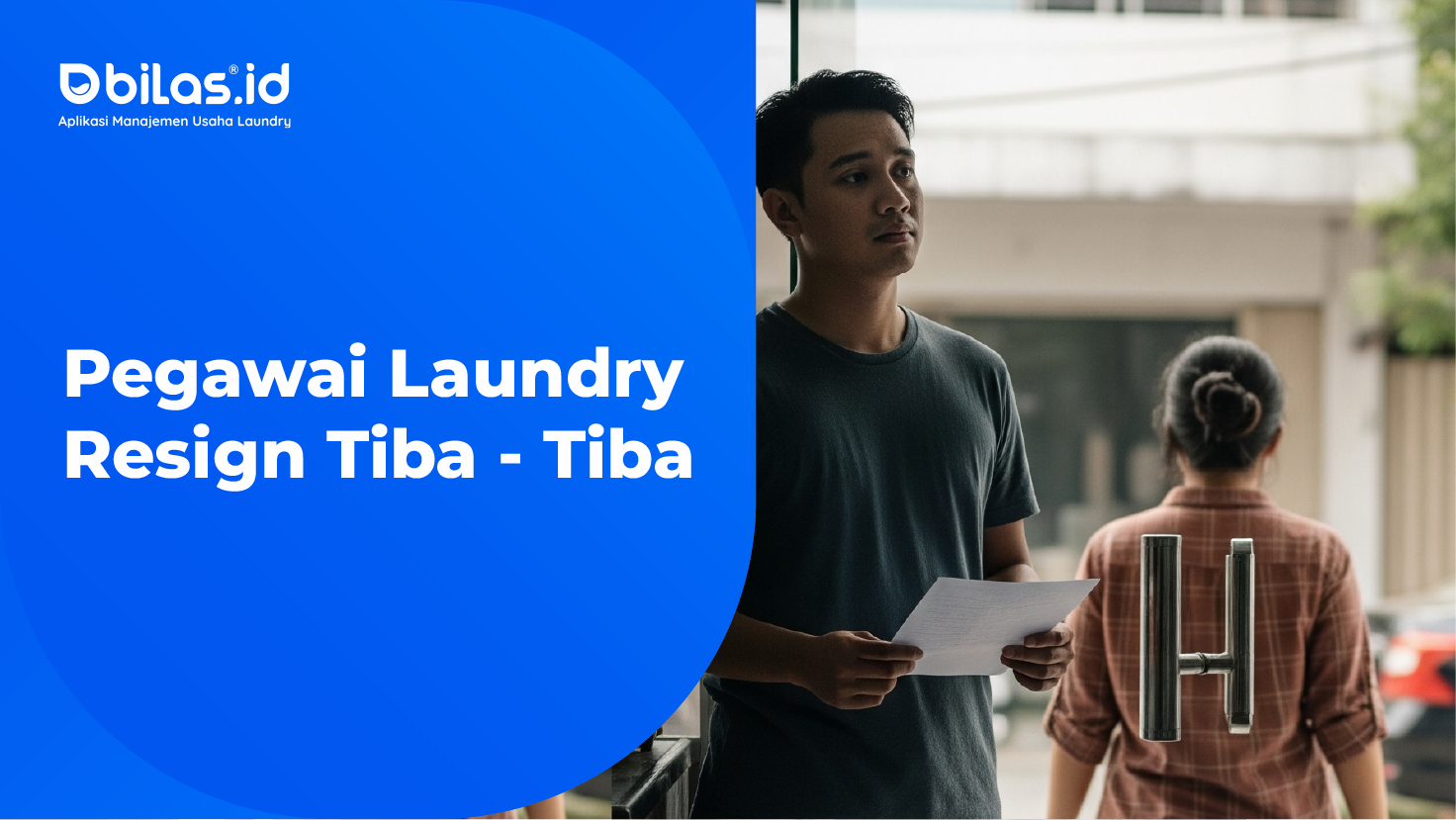 Pegawai Laundry Resign Tiba - Tiba