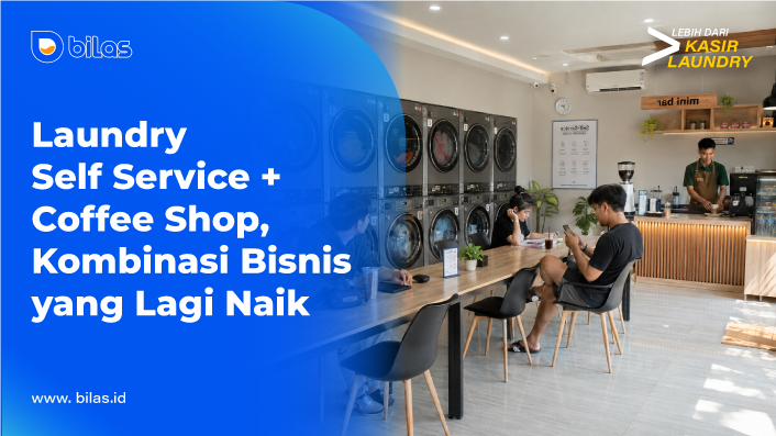 Laundry Self Service + Coffee Shop, Kombinasi Bisnis yang Lagi Naik?