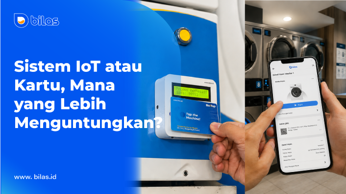 Kontrol Mesin Laundry dengan Sistem IoT atau Kartu, Mana yang Lebih Menguntungkan? Kontrol Mesin Laundry dengan Sistem IoT atau Kartu, Mana yang Lebih Menguntungkan?